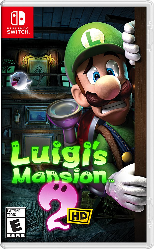 Preorder: Luigi’s Mansion 2 HD for Nintendo Switch $49.99 + Free Shipping
