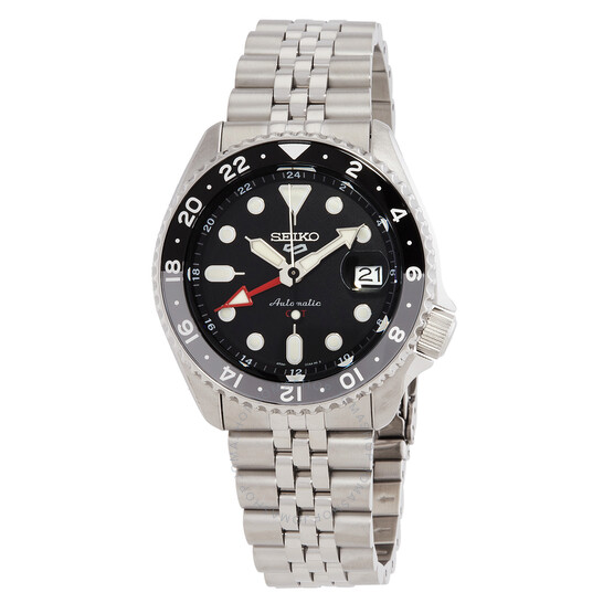 Men's SEIKO 5 Sports GMT Automatic Black Dial Watch (SSK001K1) $299 + Free Shipping