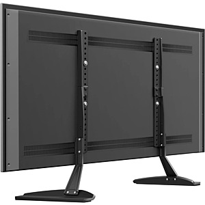 Universal Table Top TV Stand for 22 to 65 inch Flat Screen LCD TVs $7.99 + Free Shipping w/Walmart+ or $35+