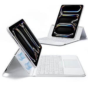 ESR iPad Pro 11 Inch 2024 (M4) 5th Gen Keyboard Case with Trackpad $39.88 + Free Shipping