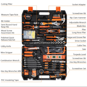 GARVEE 236 Piece Tool Set with carry case $68.99 + Free shipping