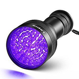 Lepro 395nm 51 LEDs High-quality Aluminum UV Flashlight $7.59 + Free Shipping w/Prime or $35