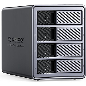 4-Bay Orico RAID Hard Drive Enclosure for 3.5" SATA HDDs (Up to 88TB storage) $114 + Free Shipping