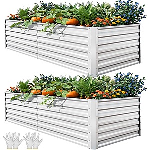 2x YITAHOME 6 x 3 x 2ft Large Raised Garden Bed Kits (Two Beds in Total)  $113.70 + Free shipping