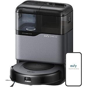 eufy C20 Robot Vacuum with 7000pA 60 Day Selft Emptying and Auto Mop Washing/Drying with Bonus Accessory Kit $349.99 + Free Shipping