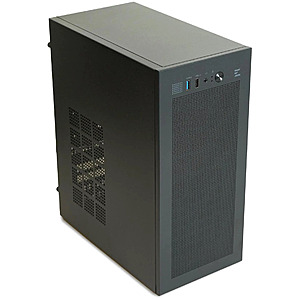 Zalman Cubix Compact mATX ITX Computer Case (Black or White) $30 + Free S&H