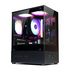 Zalman CUBIX-G Micro-ATX PC Case w/ Tempered Glass Panels $30 + Free S&H
