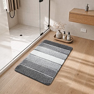 COSY HOMEER 24" x 17" Ultra Soft Absorbent Bath Rug Mat From