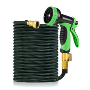 25-Ft Expanding Water Hose w/ 10 Adjustable Spray Functions $10 + Free S&H