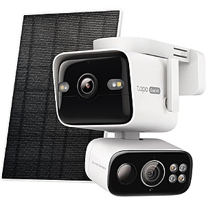 Prime Members: Tapo and Kasa Smart Home Sale: 4K Dual-Lens Solar Camera $180 & More + 25% w/ Prime Card