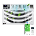 Ktaxon 12000BTU 110V Window Air Conditioner With WIFI And Remote, White - $330