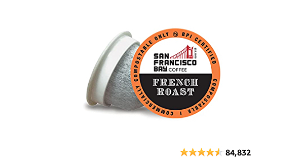 SAN FRANCISCO BAY SF Coffee K Cup - French Roast 80 Ct  - $18.55