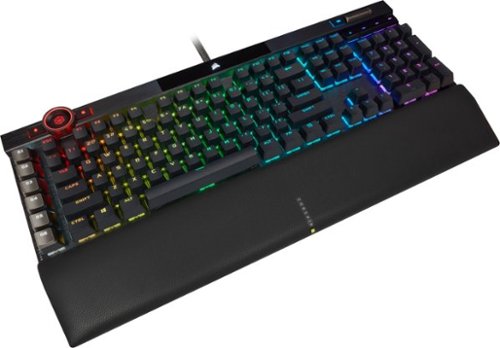 CORSAIR - K100 RGB Full-size Wired Mechanical OPX Linear Switch Gaming Keyboard $199.99 at Bestbuy