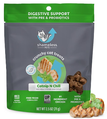 Shameless Pets 50% on Crunchy Cat Treats NOW $1.91 or Less