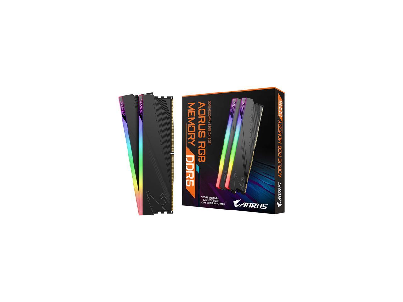 (Open Box) Aorus DDR5 32GB (16x2) RAM 6000MHZ @40CL $79.99