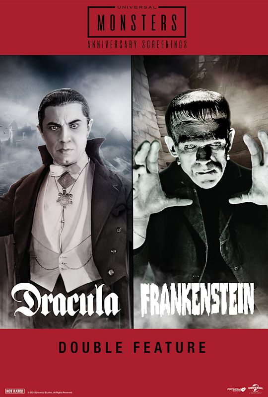 Regal Theaters Dracula and Frankenstein Double Feature October 2 | Fathom Events $15.50 $15.50