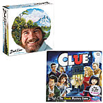 2-game bundle - Bob Ross: Art of Chill Board Game and Clue $15 at Walmart