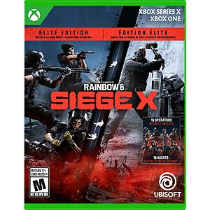 Rainbow Six Siege - Elite Edition, XBOX Series X (disc) $11