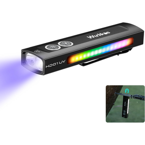 Wurkkos HD01UV ‎1200 Lumen Multifunctional EDC Flashlight w/ 365nm UV Light $30
