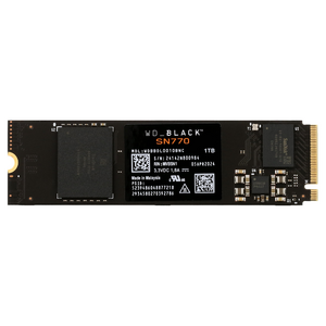 WD Black 1TB SN770 NVMe Internal Gaming SSD - Gen4 PCIe, M.2 2280, up to 5,150 MB/s - Walmart.com $65