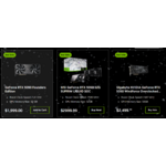 NVIDIA GeForce RTX 5090 32GB GDDR7 Founders Edition $1999.99 $2000