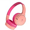 Belkin SoundForm Mini Wireless Bluetooth Headphones (Blue or Pink) $7.99 + Free Shipping w/ Prime