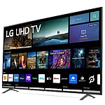 LG 75" Class 4K UHD 2160P webOS Smart TV $399 + Free Shipping