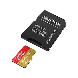 400GB SanDisk Extreme microSDXC Memory Card  with SD Adapter $20 (Or Less) + Free S&H w/ Amazon Prime