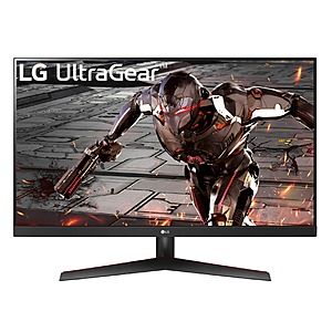 "LG UltraGear 32"" QHD Gaming Monitor, 165Hz, 1ms, HDR10, Black 32GN600-B.Aus, New" - Walmart.com $188