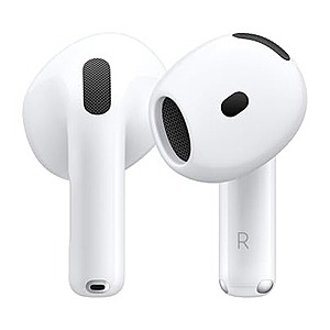 $99.99*: Apple AirPods 4 Wireless Earbud Headphones w/ USB-C Charging Case at Amazon
