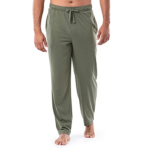 Fruit of the Loom Men's Jersey Knit Sleep Pajama Lounge Pant (3 Colors) $10.50 