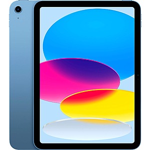 Apple - 11-inch iPad A16 chip with Wi-Fi - 128GB - Blue $299 at Best Buy