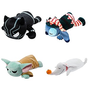 Disney Star Wars/Marvel Cuddleez Plush (Black Panther, Stitch, Grogu, or Zero) $7.99 + Free Shipping