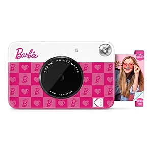 5MP Kodak x Barbie Printomatic Full-Color Instant Print Digital Camera $35.99 + Free Shipping w/ Prime
