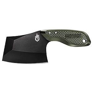 Gerber Gear Tri-Tip Mini Cleaver Fixed Blade Knife w/ Molle Sheath $25.15 