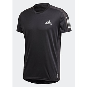 adidas Men's Own The Run Tee (Black) $9 + Free Shipping