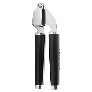 KitchenAid Classic Garlic Press Kitchen Gadget (Black) $7.99 + Free Shipping w/ Prime or on $35+