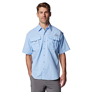 Men's' Columbia Sportswear Bahama II S/S Fishing Shirt w/ Rod Holder (Sail Color) $23.52 + Free Shipping w/ Prime or on $35+