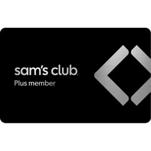 Sam's Club 1-Year Plus Membership $60