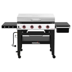 Nexgrill Daytona 4-Burner Propane Gas Grill 36" Flat Top Griddle $249