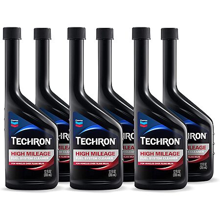 Chevron Techron 12-oz. High Mileage Fuel System Cleaner, 6-Pack $45.99 @ Amazon