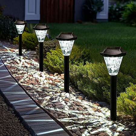 Solar Light 8-Pack, Lawn/Garden $11