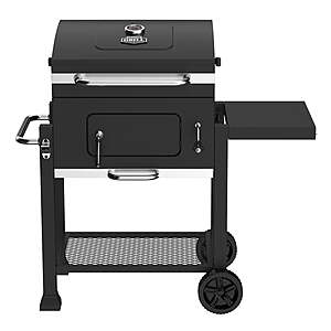 Expert Grill 24" Heavy Duty Charcoal Grill with Wheels (Black)