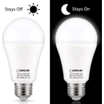 2 Pack 12W 950lm Dusk to Dawn A19 LED Light Bulb, 100w equivalent for $6.94 AC + FS w/ Amazon Prime