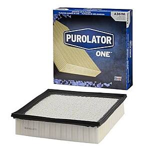 Purolator A36116 PurolatorONE Advanced Engine Air Filter $6.75 