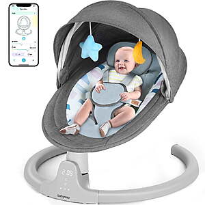 Babyeap Baby Swing for Infants - APP Remote Bluetooth Control $69.99 at Walmart