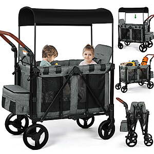 Vomeast Wagon Stroller for 2 Kids – Now $229.79 (Reg. $379.99)