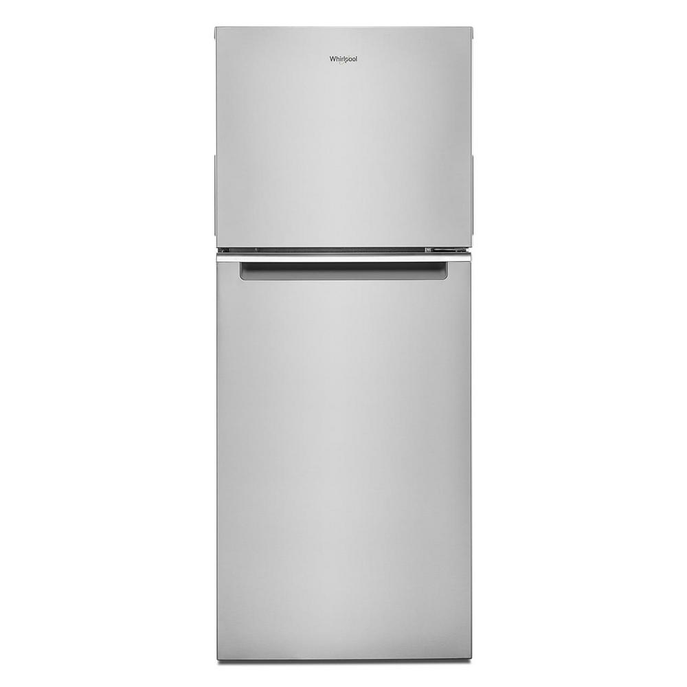 24 in. 11.6 cu. ft. Top Freezer Refrigerator Stainless Finish $97 YMMV