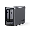 $296.98 UGREEN NASync DXP2800 2-Bay Desktop NAS, Intel N100 Quad-core CPU, 8GB DDR5 RAM, 2.5GbE, 2X M.2 NVMe Slots, 4K HDMI