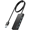 ANYPLUS 4-Port USB 3.0 Hub w/ Integrated 2' Type-A Cable $6 + Free Shipping w/ Prime or orders $35+